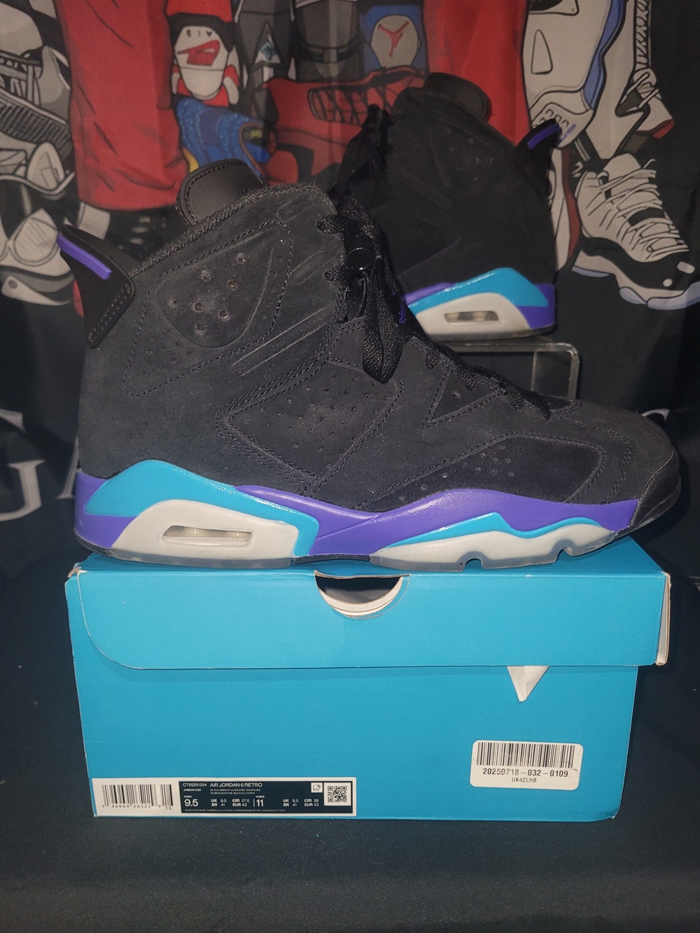 Jordan 6 Retro Sneakers Aqua